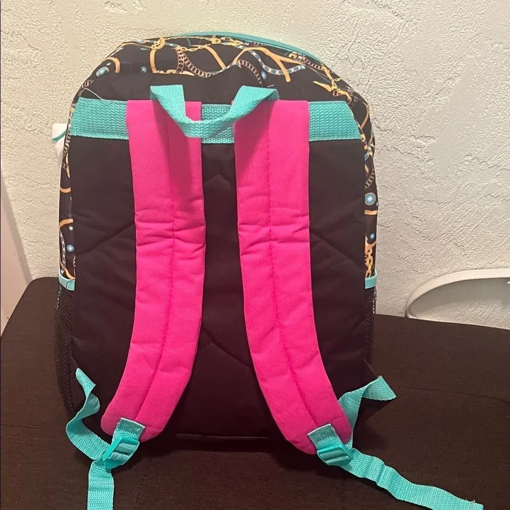 #1271**L.O.L. Surprise! Gold and Teal Sequin Backpack